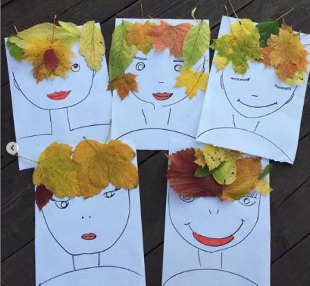Психолог отделения дневного пребывания несовершеннолетних Сафонова О.С. провела групповое занятие на свежем воздухе «Осенние портреты» .