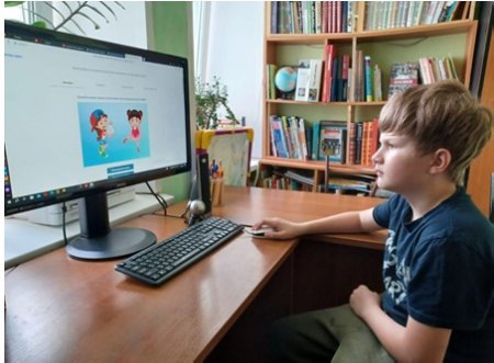 Семейная группа "Искорки " - дети старшего возраста приняли участие в онлайн-викторине.